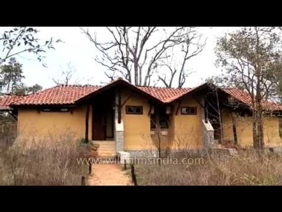 Beautiful bungalow of Kanha Earth Lodge, Madhya Pradesh