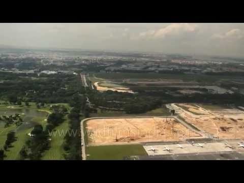 Taking off from Kuala Lumpur International Airport
