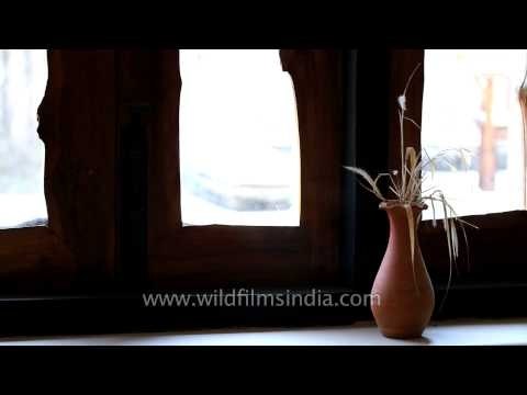 Interiors of Kanha Earth Lodge, Madhya Pradesh