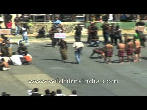 Olden lifestyles of Mizo depicted at Chapchar Kut festival