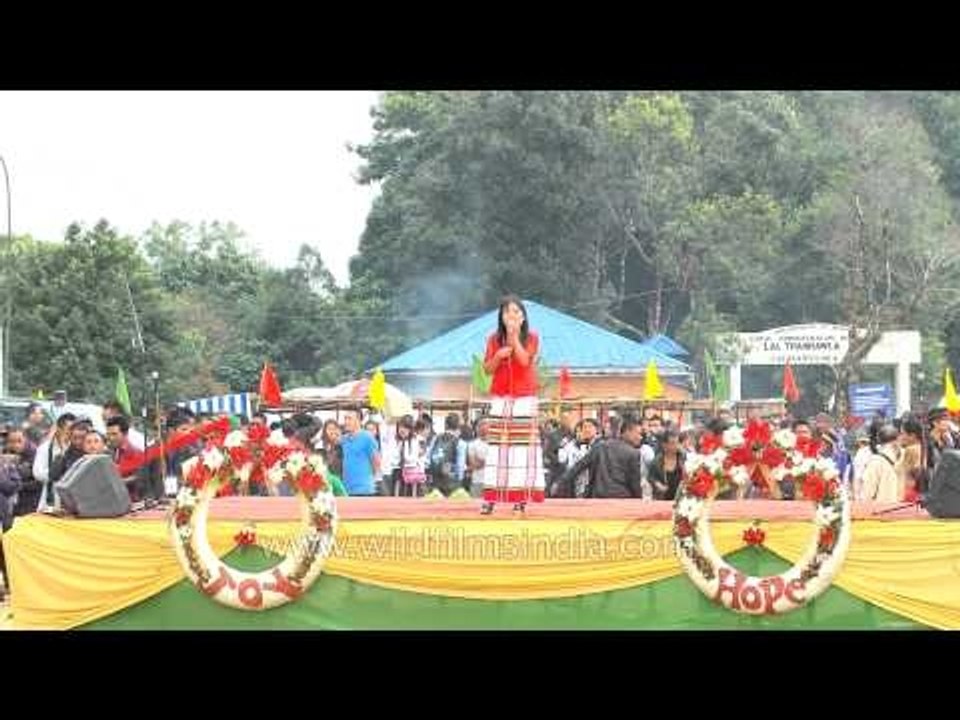 Mizo singer enthralls all with gospel song