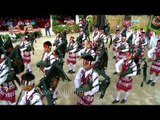 Mizo Pipers in traditional outfits