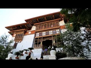 Punakha Dzong - symbol of traditional Bhutanese architecture