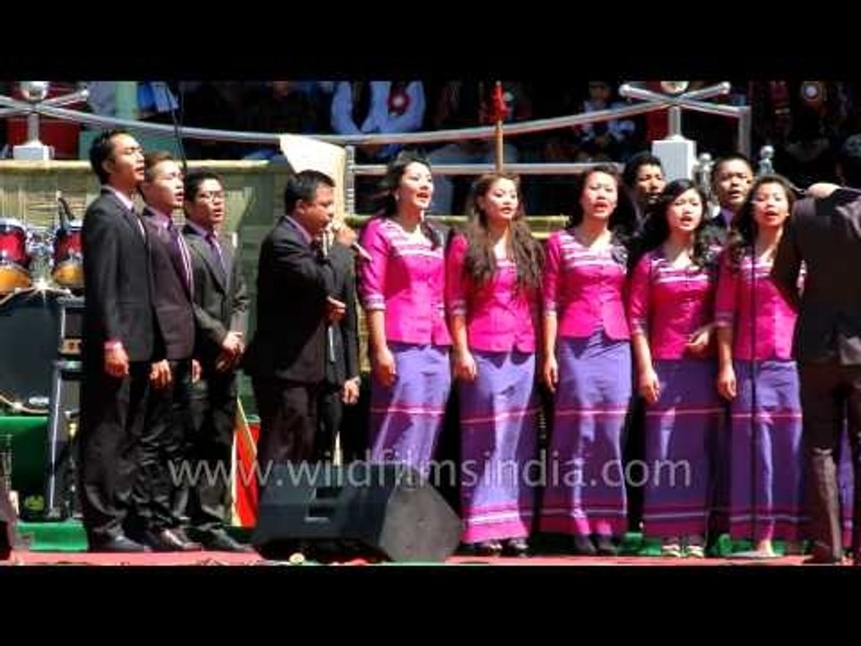 Mizo Pipu zai performing at its best!