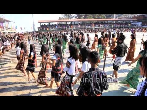 'Solakia' a war dance performed during Chapchar Kut