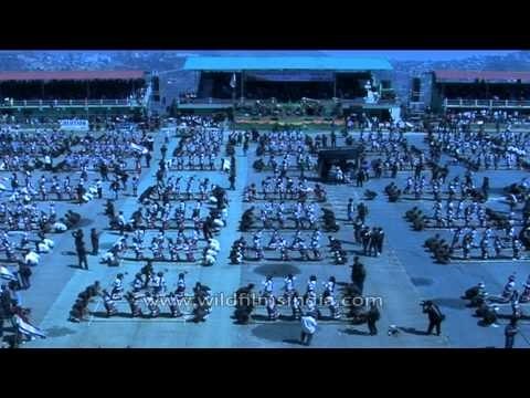 Largest bamboo dance (Cheraw) performed during Chapchar Kut