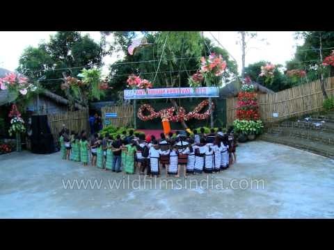 Mizo youth enjoying song: Anthurium Fest