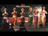 Odissi dancers performing Mangalacharana