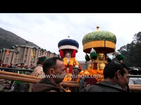 Traditional 'jaleb' processions during Mahashivartri - Mandi
