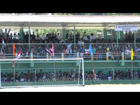Crowd gathered to witness the Chapchar Kut Festival