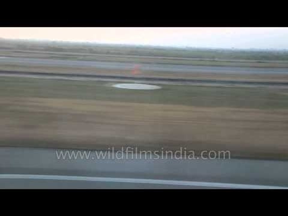 Landing at Suvarnabhumi Airport, Bangkok