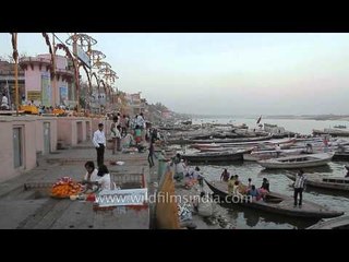 Old world India: life on the banks of the Ganges at Varanasi