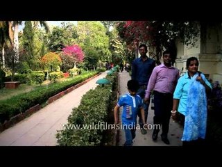 Visitors at Saheliyon ki bari, Gulab Bagh - Udaipur