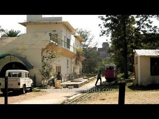 Aravali Express toy train - Gulab Bagh, Udaipur