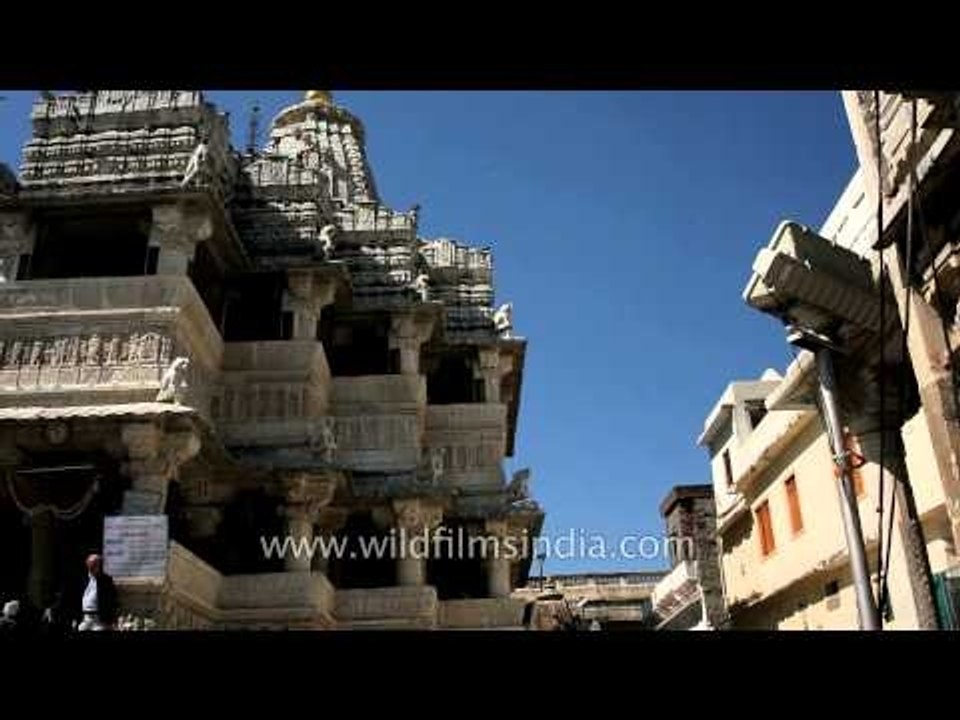 Jagdish temple, Udaipur - constructed in a unique Indo-Aryan architectural style