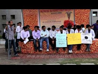 Protest against Irfan Solanki, MLA of Uttar Pradesh