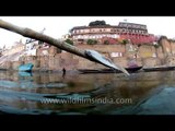 Boat ride on the holy Ganges - Banaras