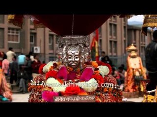 A statue of lord Shri Dev Kahdi Kameshwar - Mandi Shivratri Festival