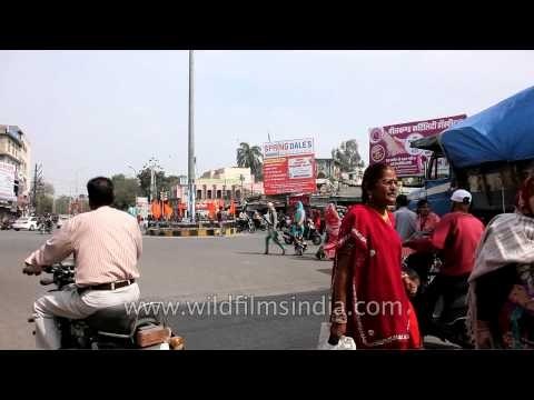 Busy traffic hours in Udaipur