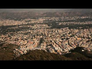 Top view of Ajmer city, Rajasthan