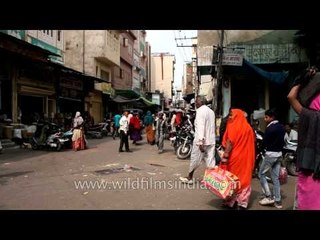 Coconuts being sold on the streets Udaipur, Rajasthan
