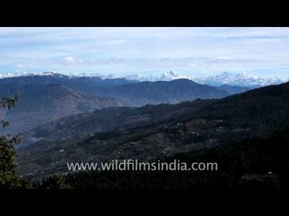Himalayas as seen from Kuppad