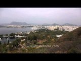 Panoramic view of Lake Pichola, Udaipur