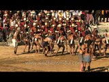 Naga folk drama presented by Sangtam tribe, Nagaland