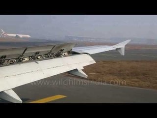 Landing at Indira Gandhi International Airport