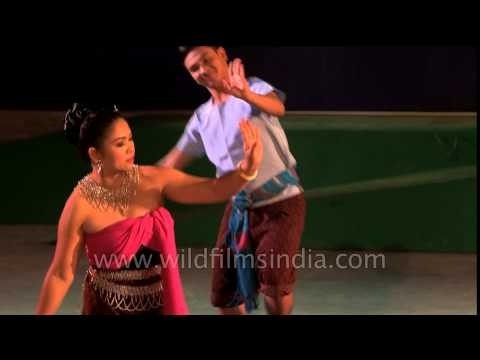 Thailand dance troupe performing at Sangai festival