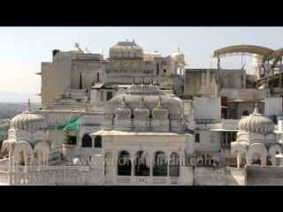 Outside view of Kankroli Temple