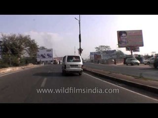 Road heading towards Meerut