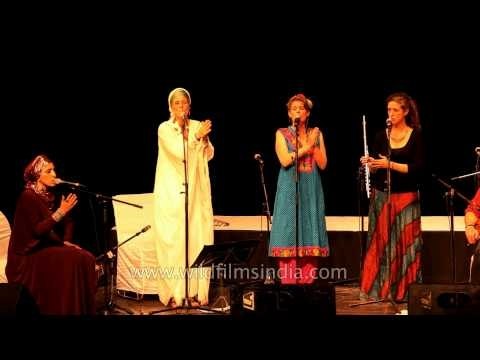 Radiant Arcadia singing Ustad Nusrat Fateh li Khan's composition- Allah Hoo Allah Hoo