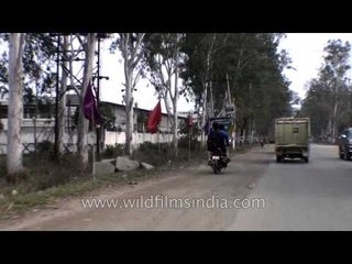 Smooth traffic on the way to Roorkee