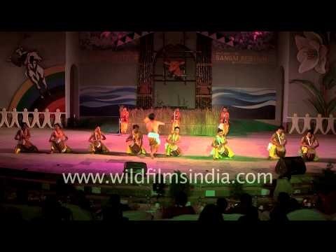 Dhol dholok cholom: traditional dance of Manipur