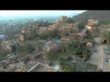 View of Neemrana Fort Palace from Gajendra Mahal