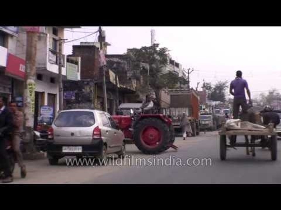 Driving through Purkaji, Muzaffarnagar