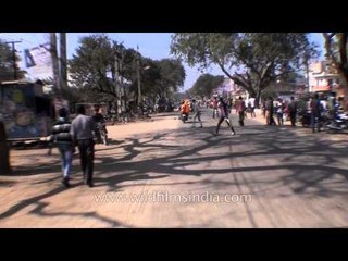 Driving through Dausa