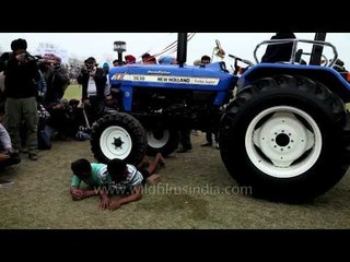 Tractor drives over two men at Kila Raipur Olympics