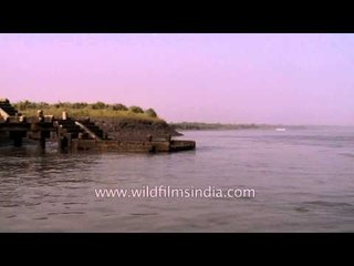 The coast of Gosaba island, Sundarban