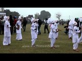 Punjabi folk dance Bhangra performed during Kila Raipur Sports Festival