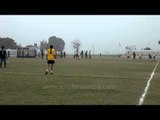 A  match in progress during Kila Raipur Olympics