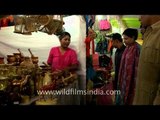 Women selling indigenous handicraft items at Sangai fest