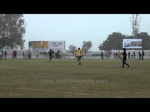 Fun fare hockey match at Rural Olympics