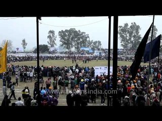 People in large number gathered to witness Kila Raipur Olympics