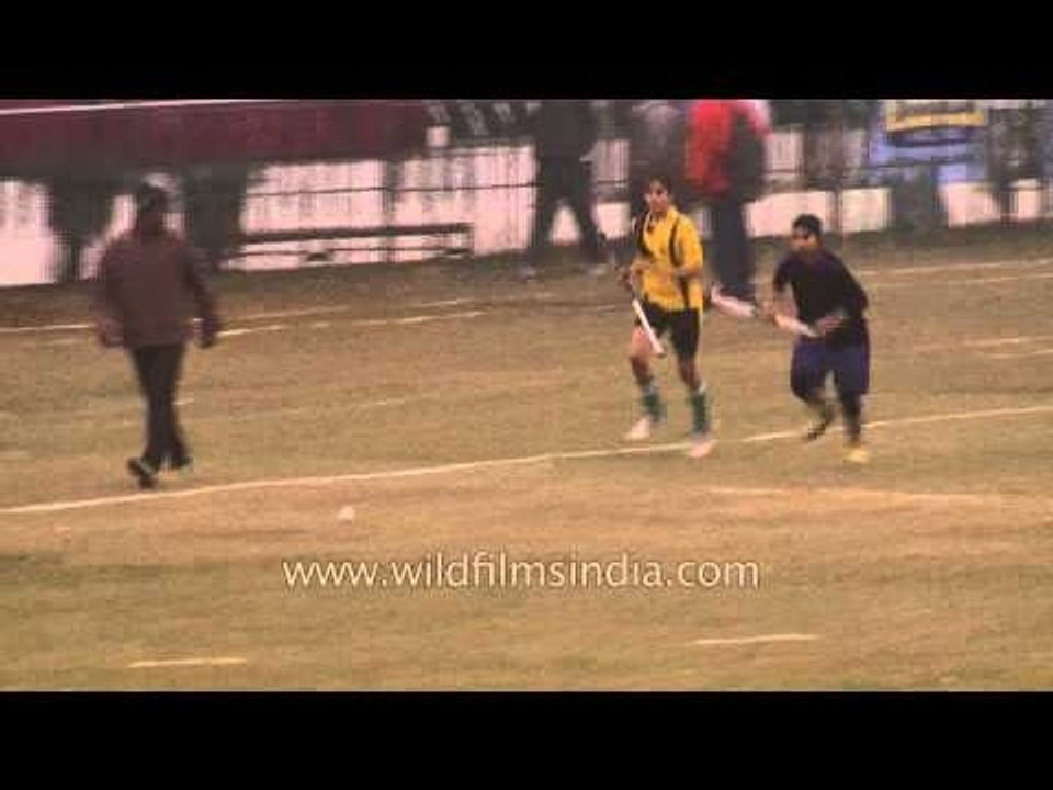 Women's Hockey match at Kila Raipur Sports Festival