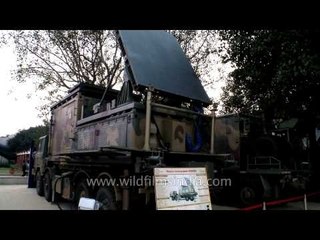 BrahMos Weapon system and Locating Radar at Defexpo 2014
