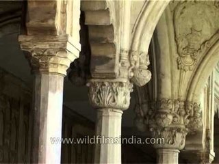Mughal architecture seen at Agra, Uttar Pradesh