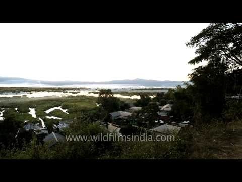 Loktak lake enchanting beauty of Manipur
