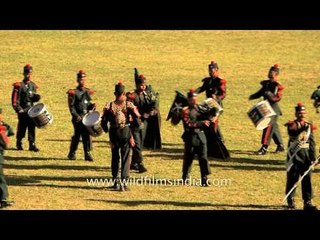Band of musicians at Imphal Pologround
